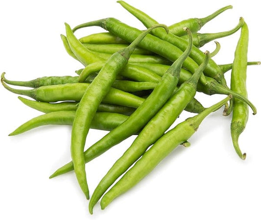 Sabz Mirch (green chilies)