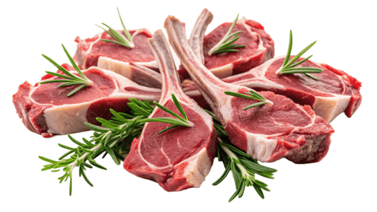 mutton chops (chanps)